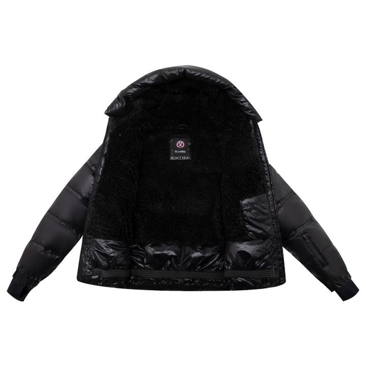 coat sherpa lining - black/black