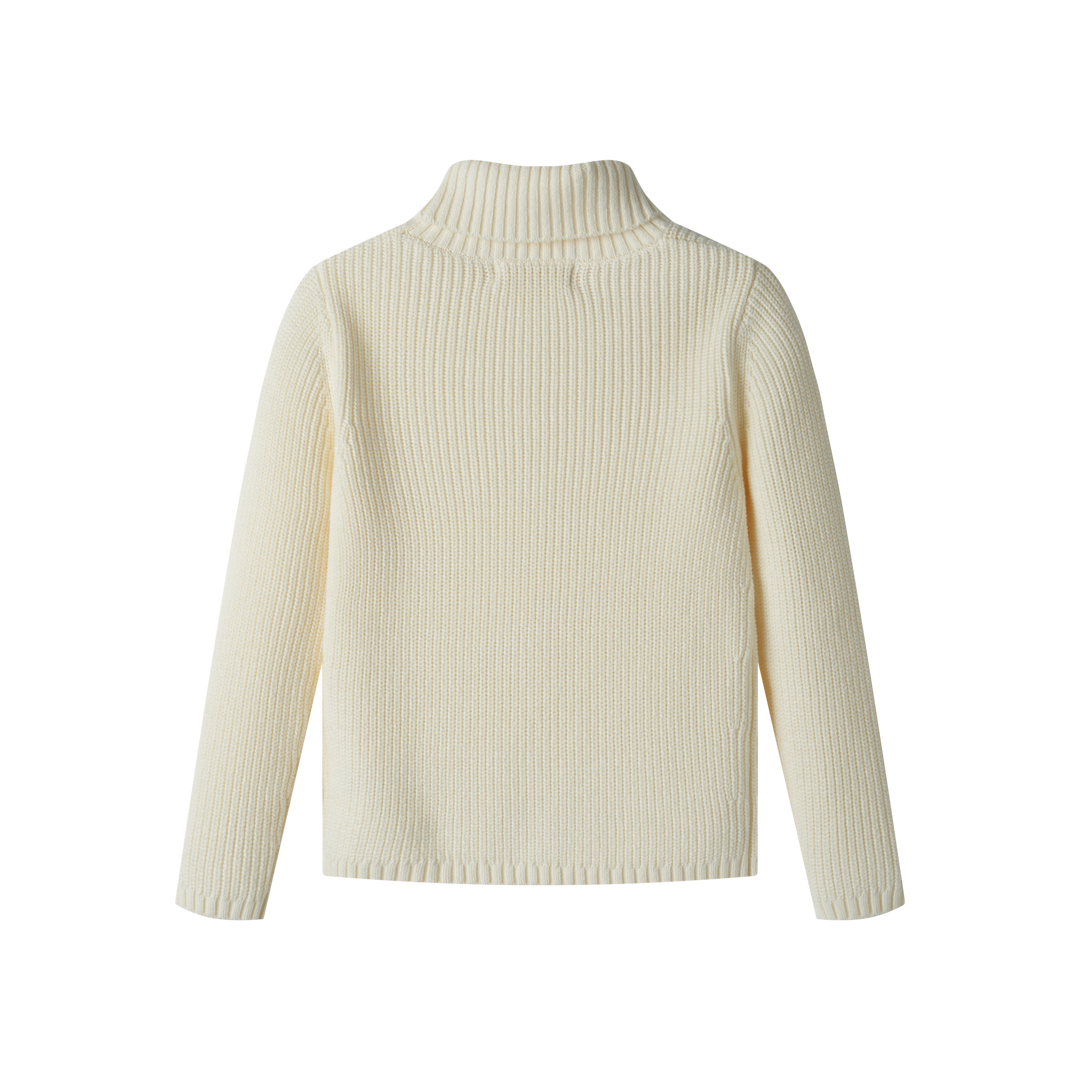 turtleneck sweater - creme