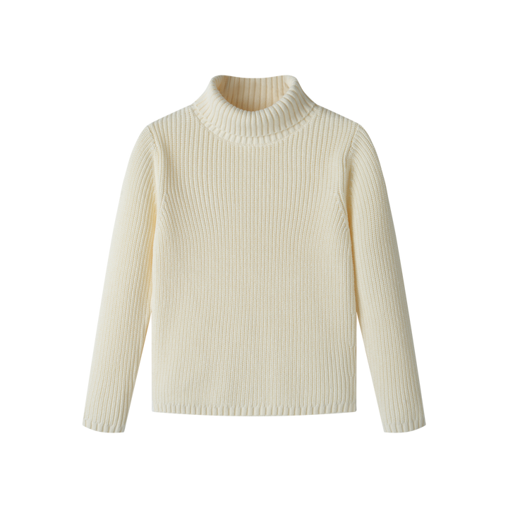 turtleneck sweater - creme