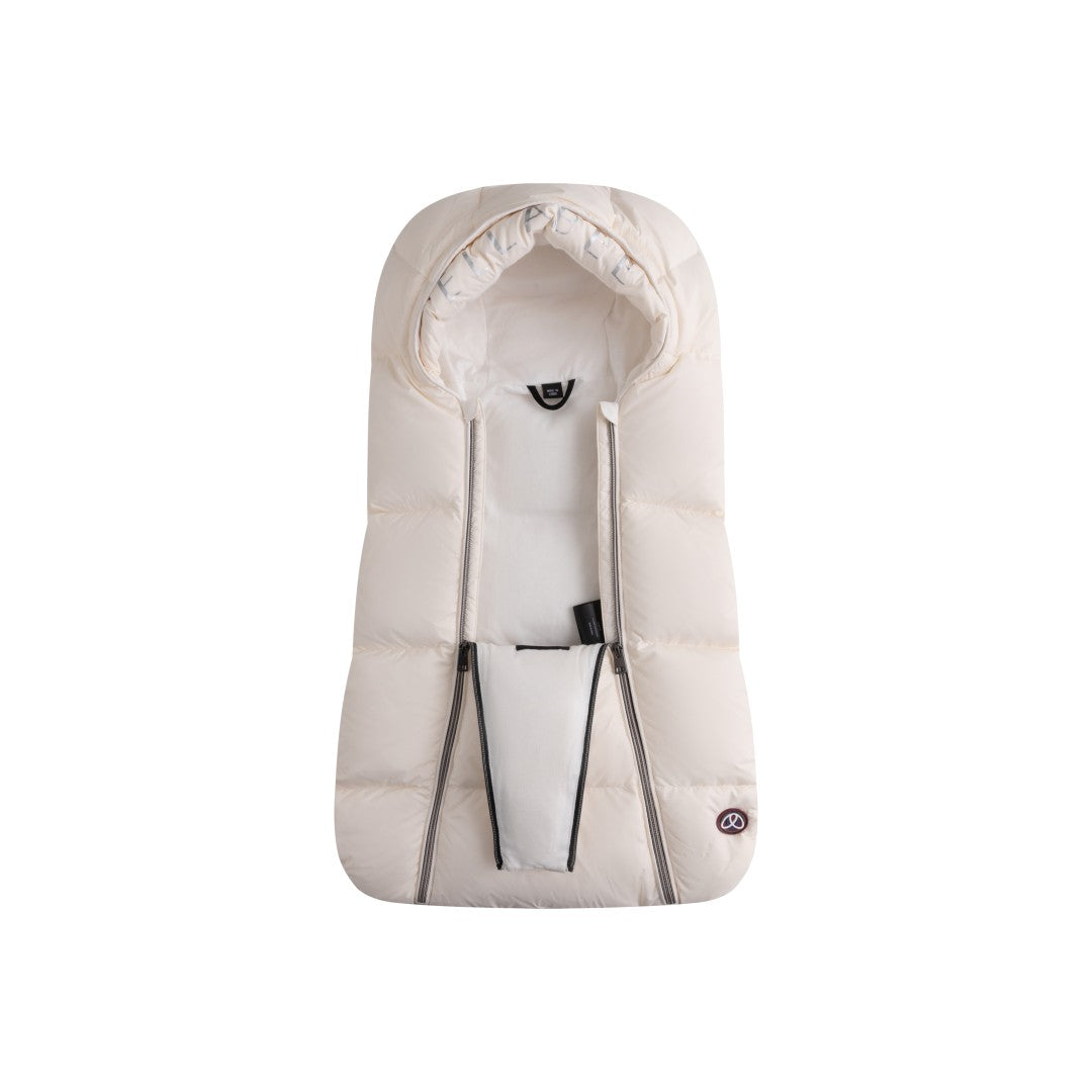 bunting padded double zipper - off white