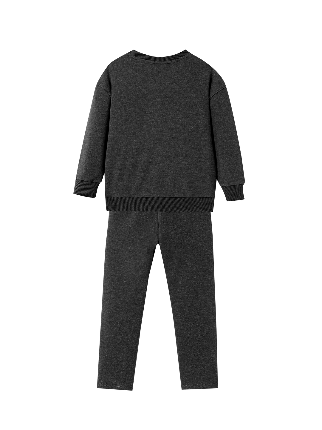 cozy rainbow pajama - dark grey