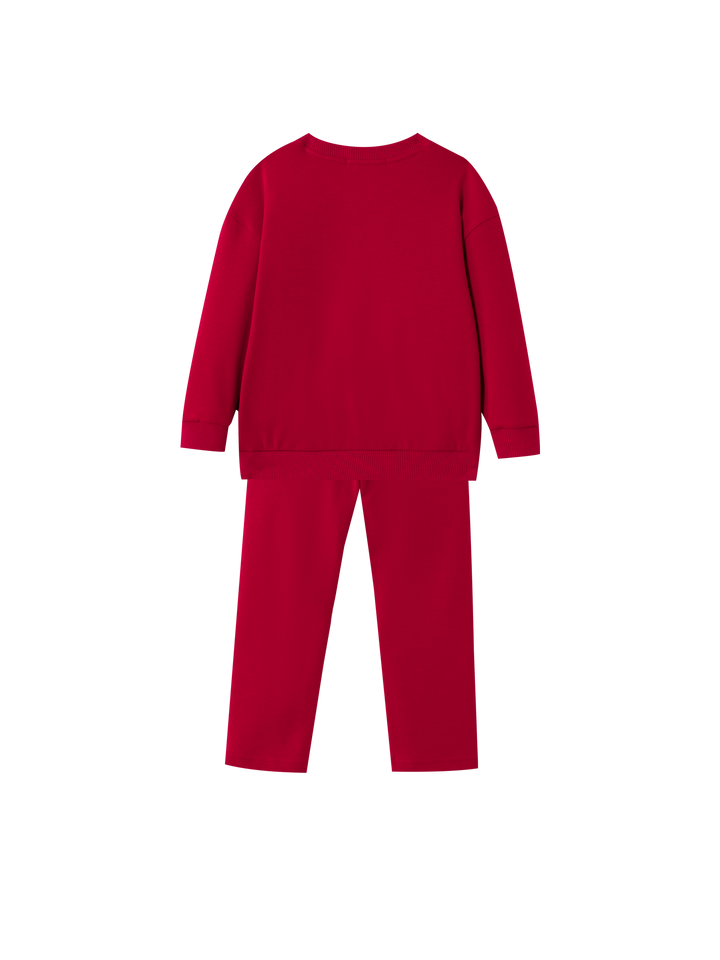 jaime le pastel emblem pajama - red