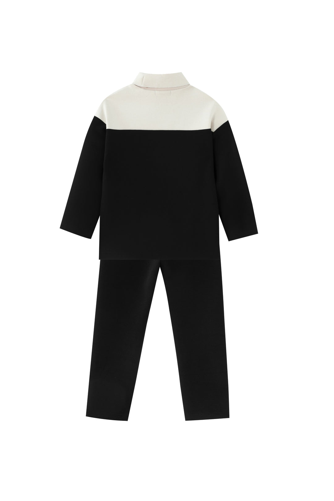colorblock boys 2 pc set - stone/black