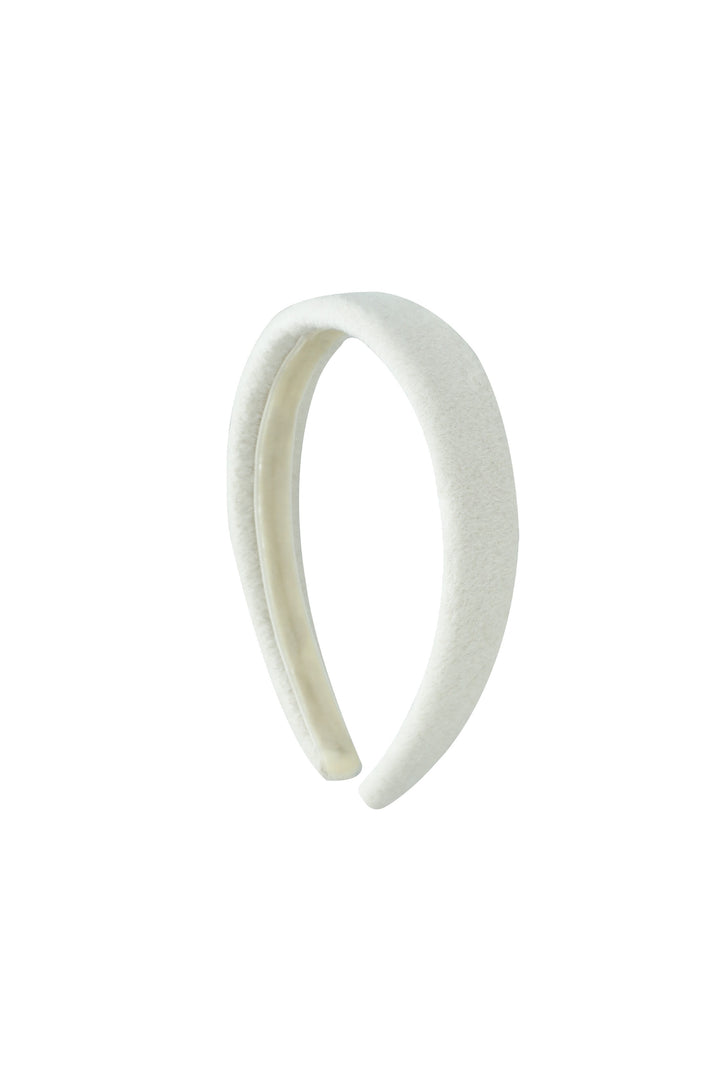 wool headband - cream