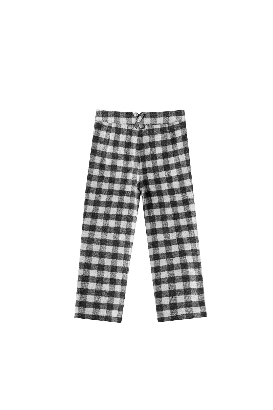 checkered dress pant - grey checkered