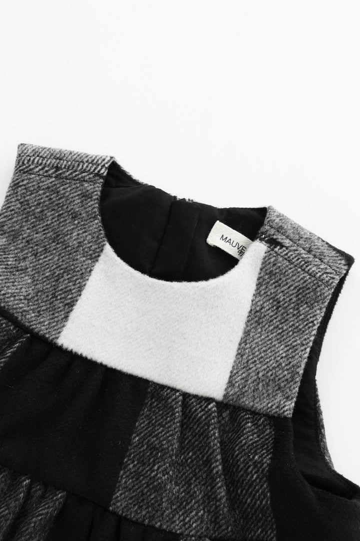 wool plaid jumper - buffalo plaid