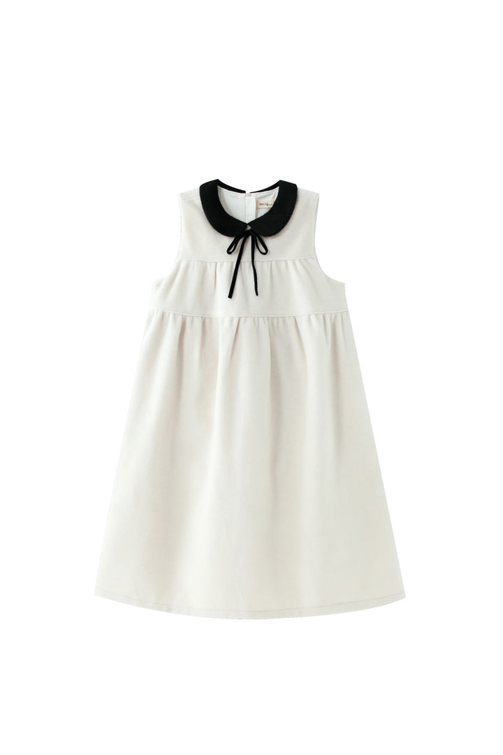 peter pan collared wool jumper - cream