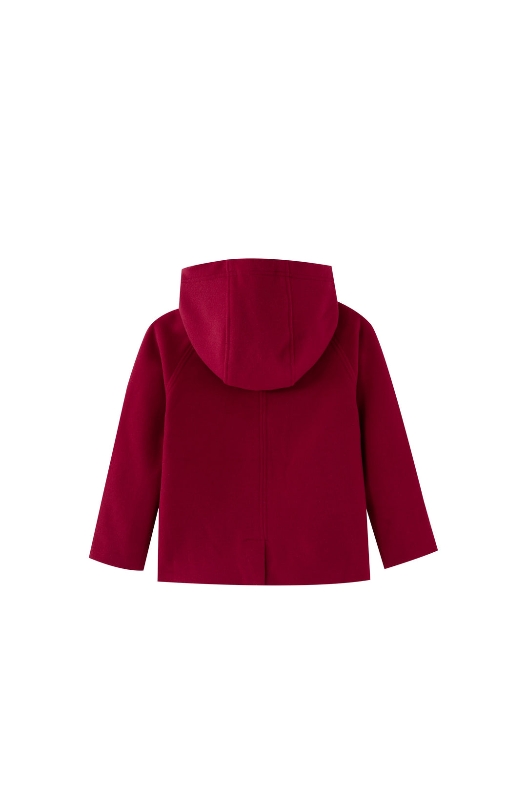 double breasted wool jacket - red