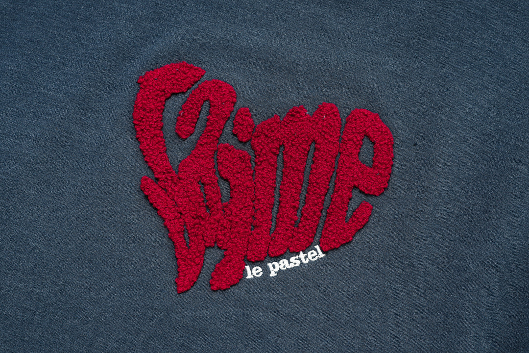 jaime le pastel emblem nightgown - indigo