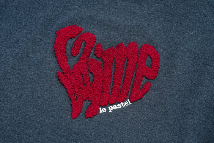 jaime le pastel emblem nightshirt - indigo