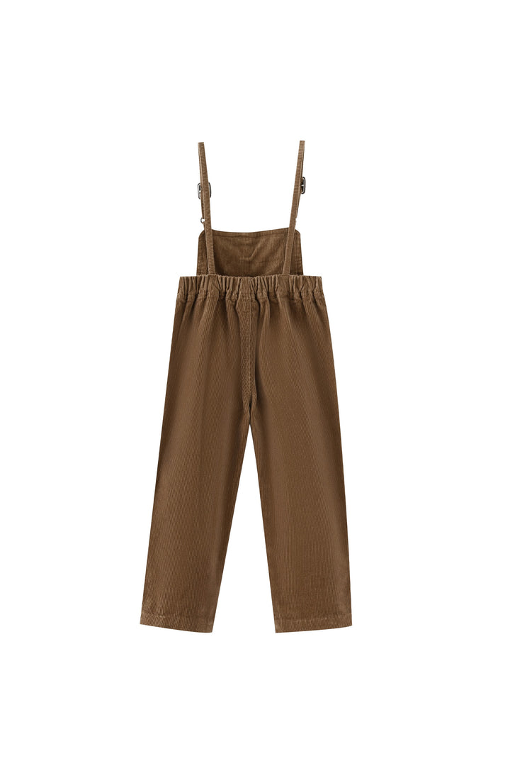 corduroy overall - mocha