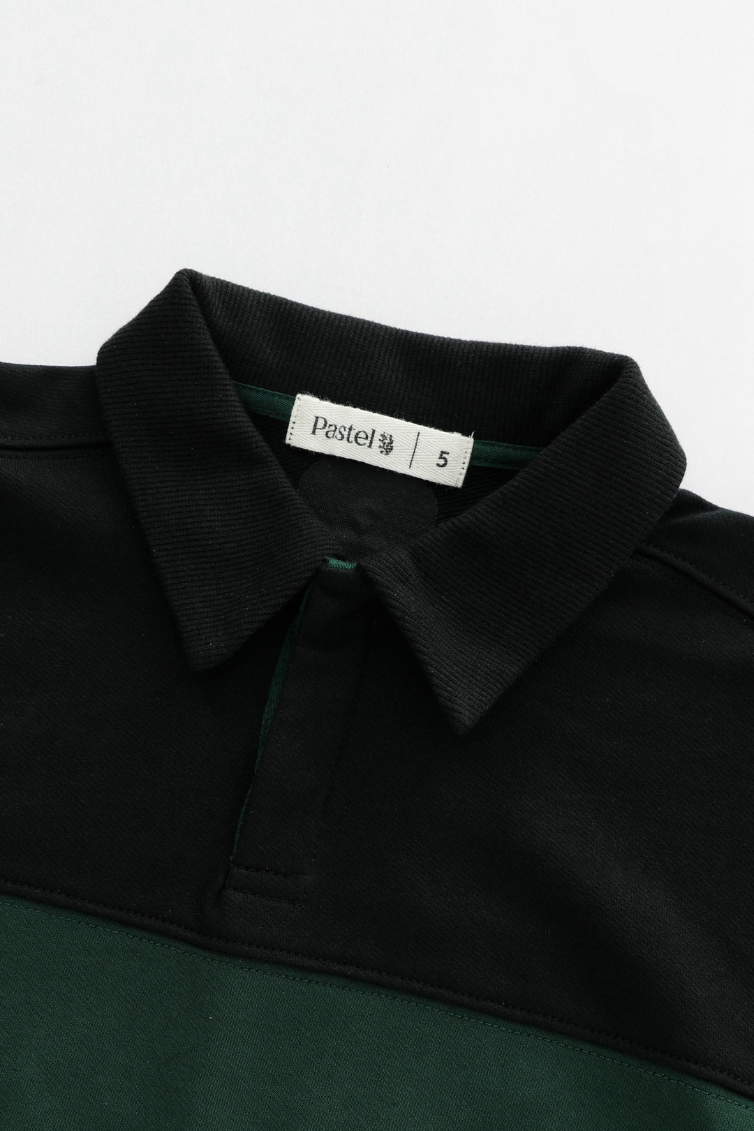 bold striped polo - green striped