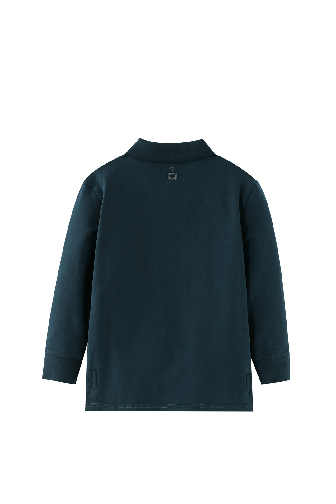 polo with contrast collar - teal