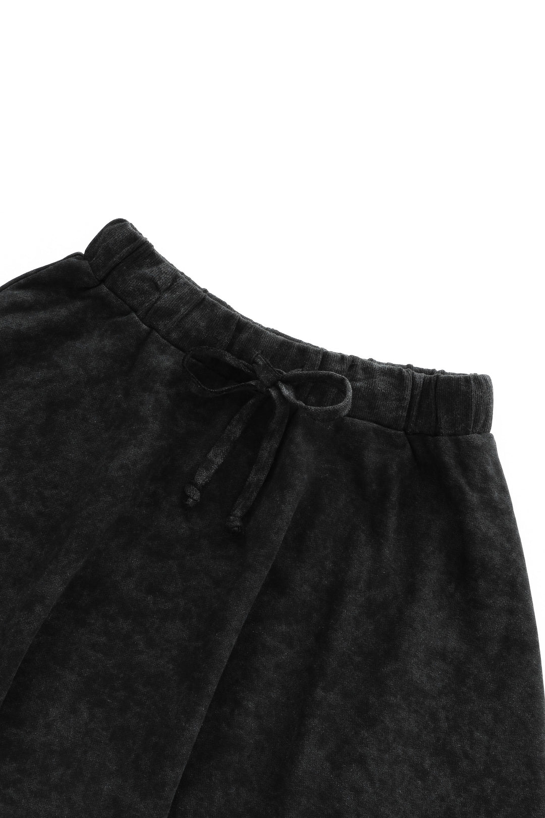 tie dye circle skirt - black