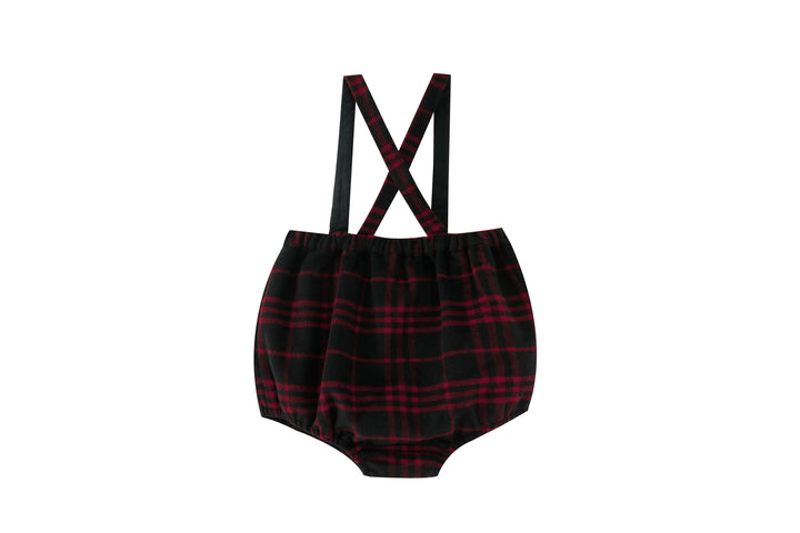 red plaid bloomer - red plaid