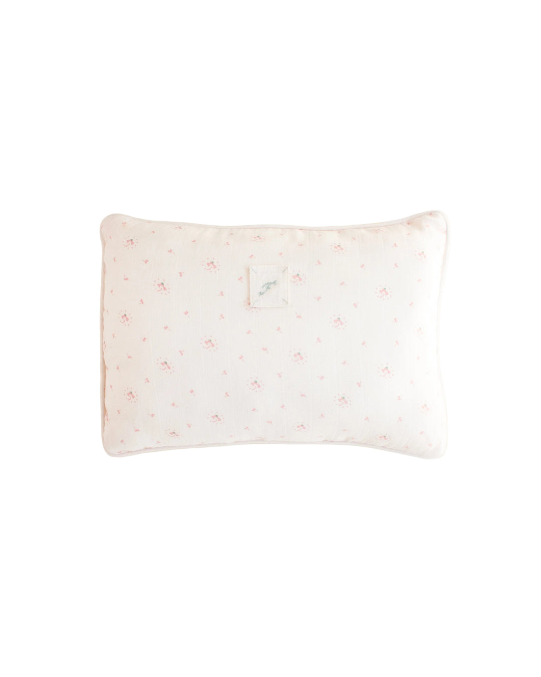 pillow calico print - pink