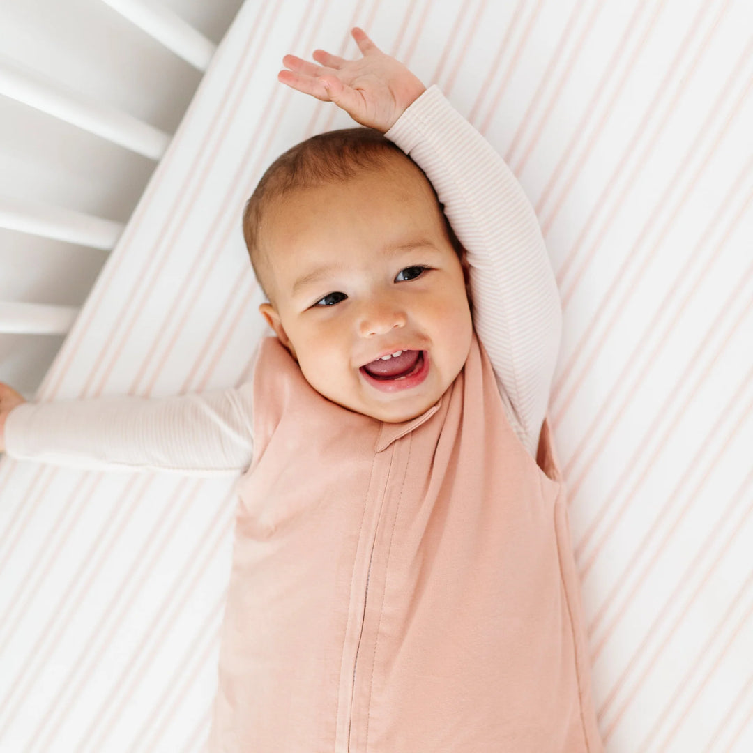 crib sheet butterfly with striped and toddler sheet 2 pack - pink butterfly/strpd