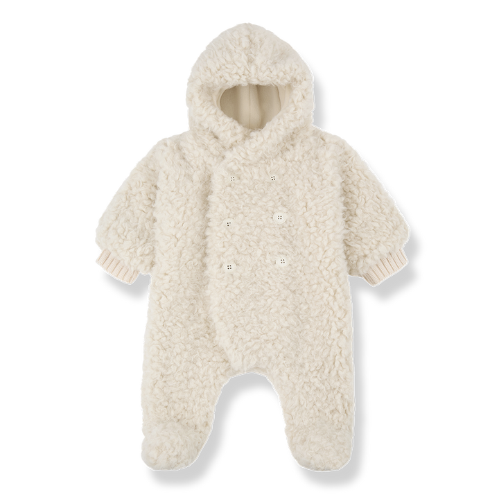 snowsuit sherpa polar - ecru