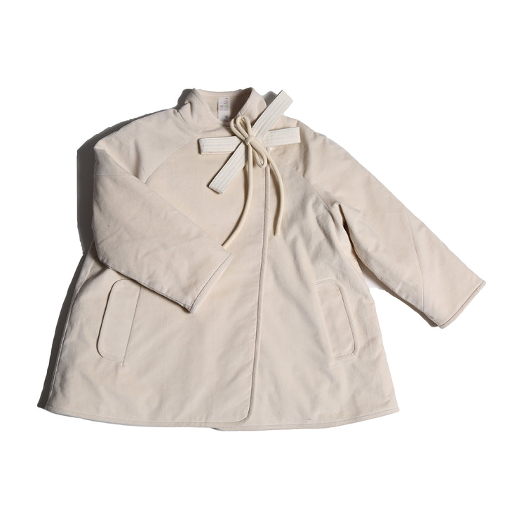 jacket long wrap bow - opal