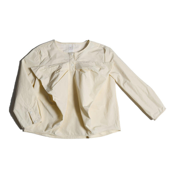 top l/s big bow blouse - opal