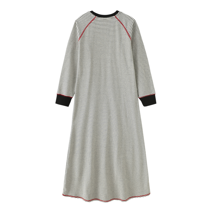nightgown striped bunny - black striped