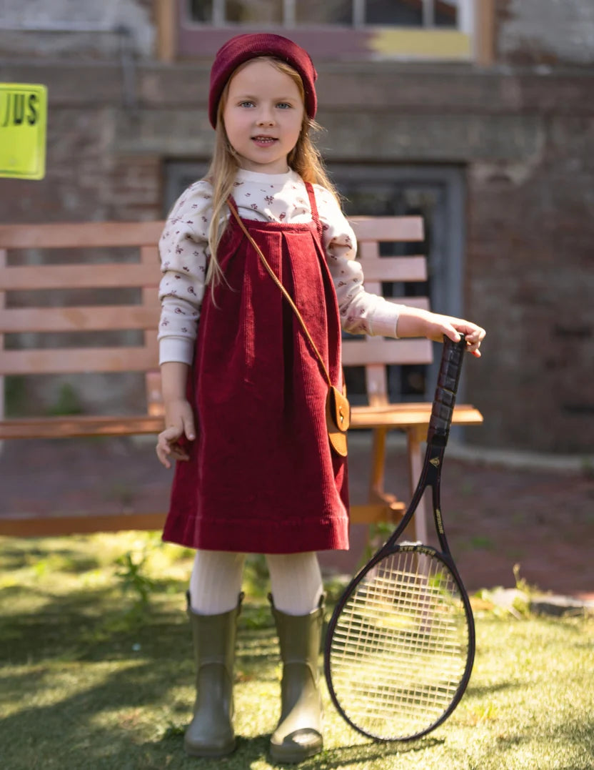 dress corduroy jumper - sherbert