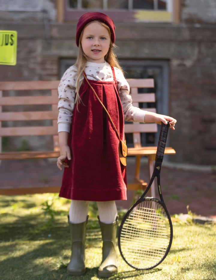 dress corduroy jumper - sherbert