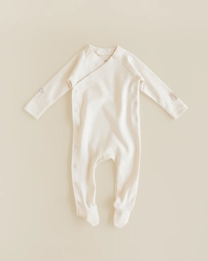 footie milk wrap patch with bonnet - bluet