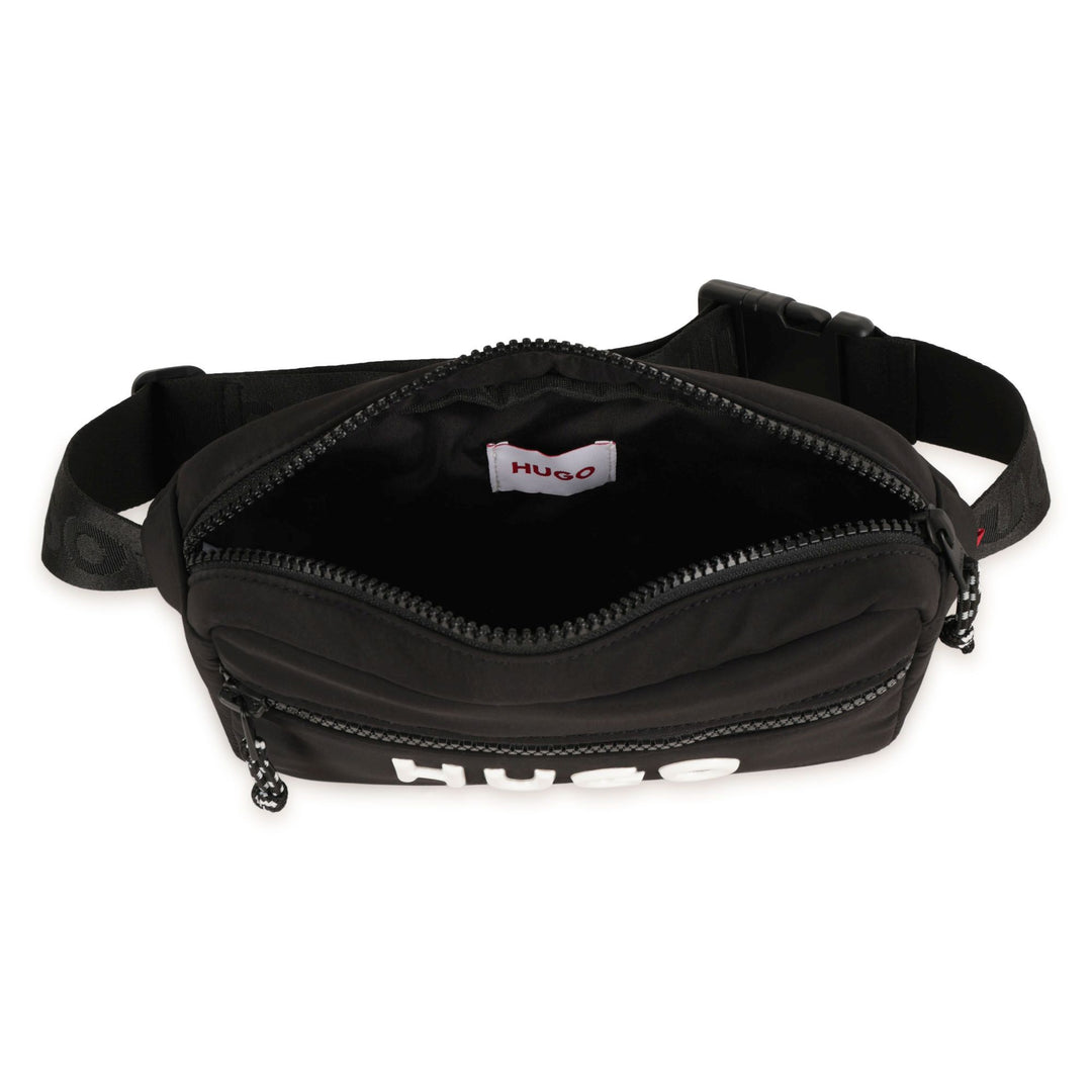 bag logo fanny pack - black-09b