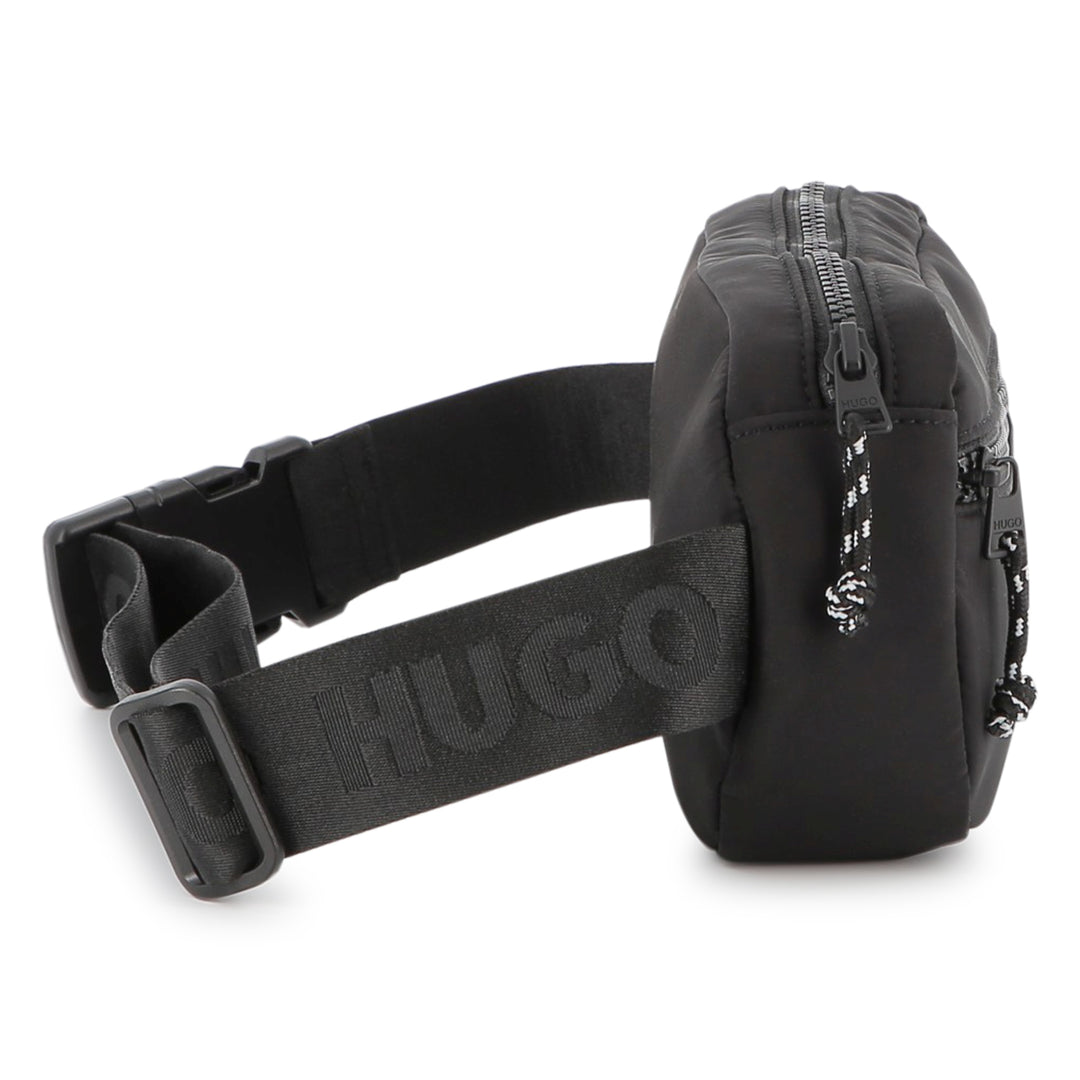 bag logo fanny pack - black-09b