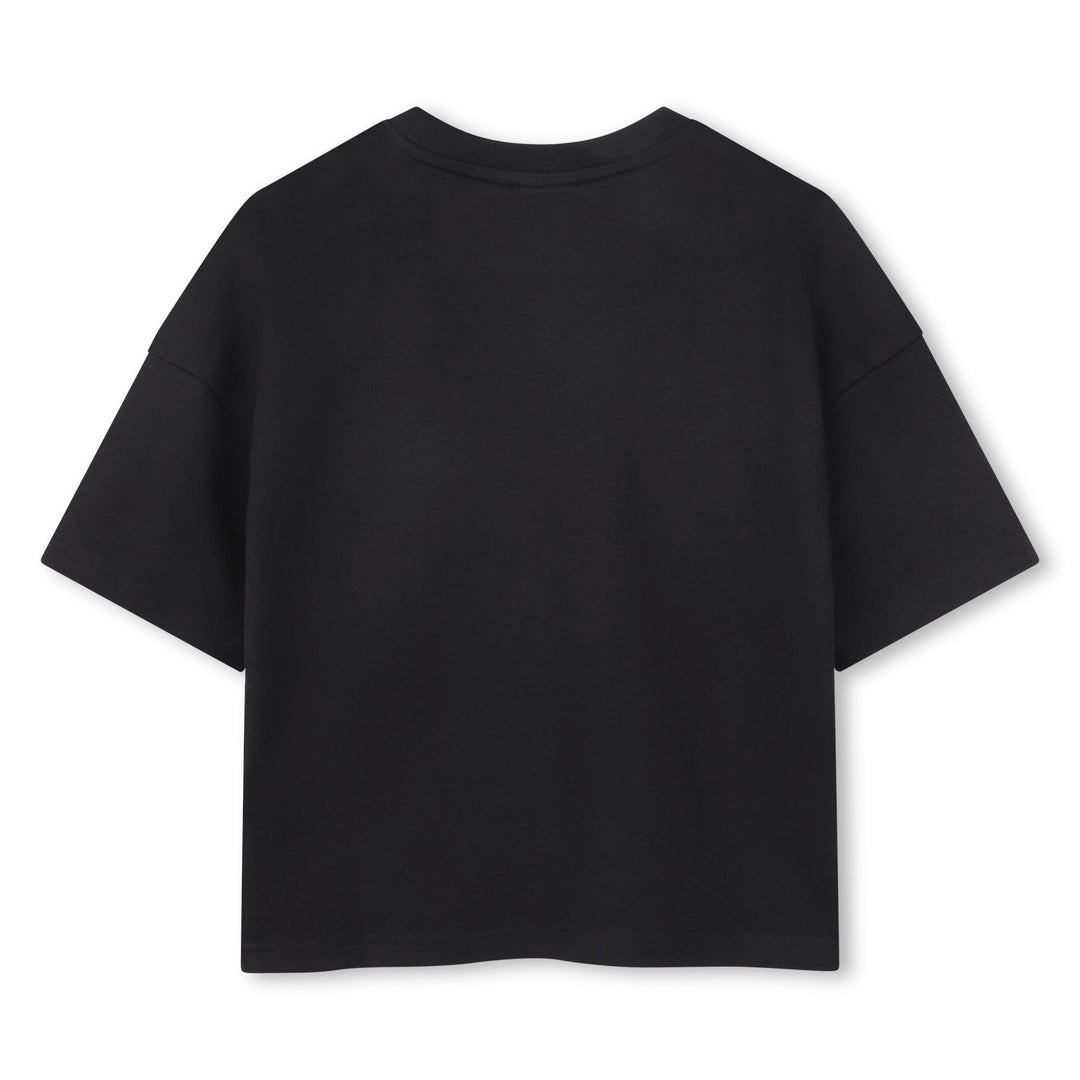 tee s/s heart logo - black-09b