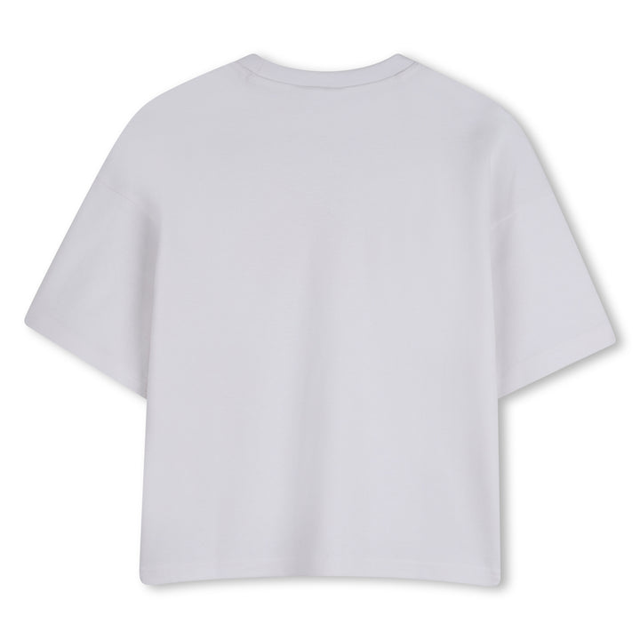 tee s/s heart logo - white-10p