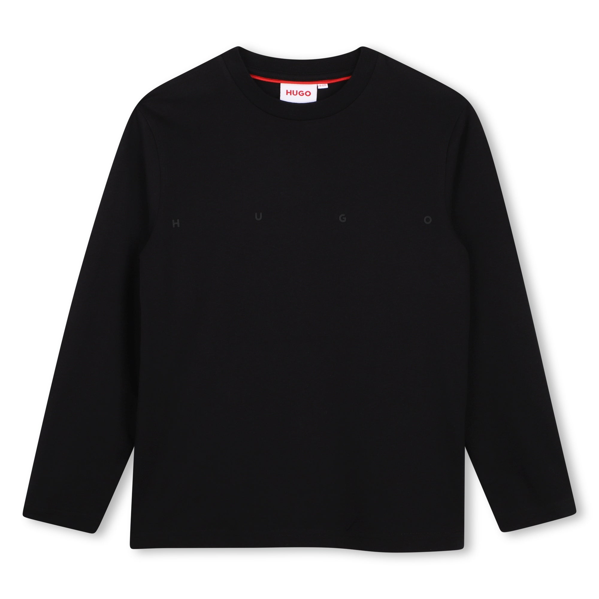 tee l/s rubber letter logo - black-09b – Lily and Todd
