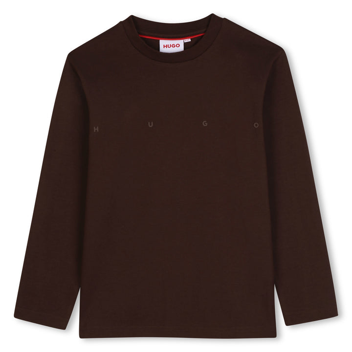 tee l/s rubber letter logo  - chicory coffee-33g