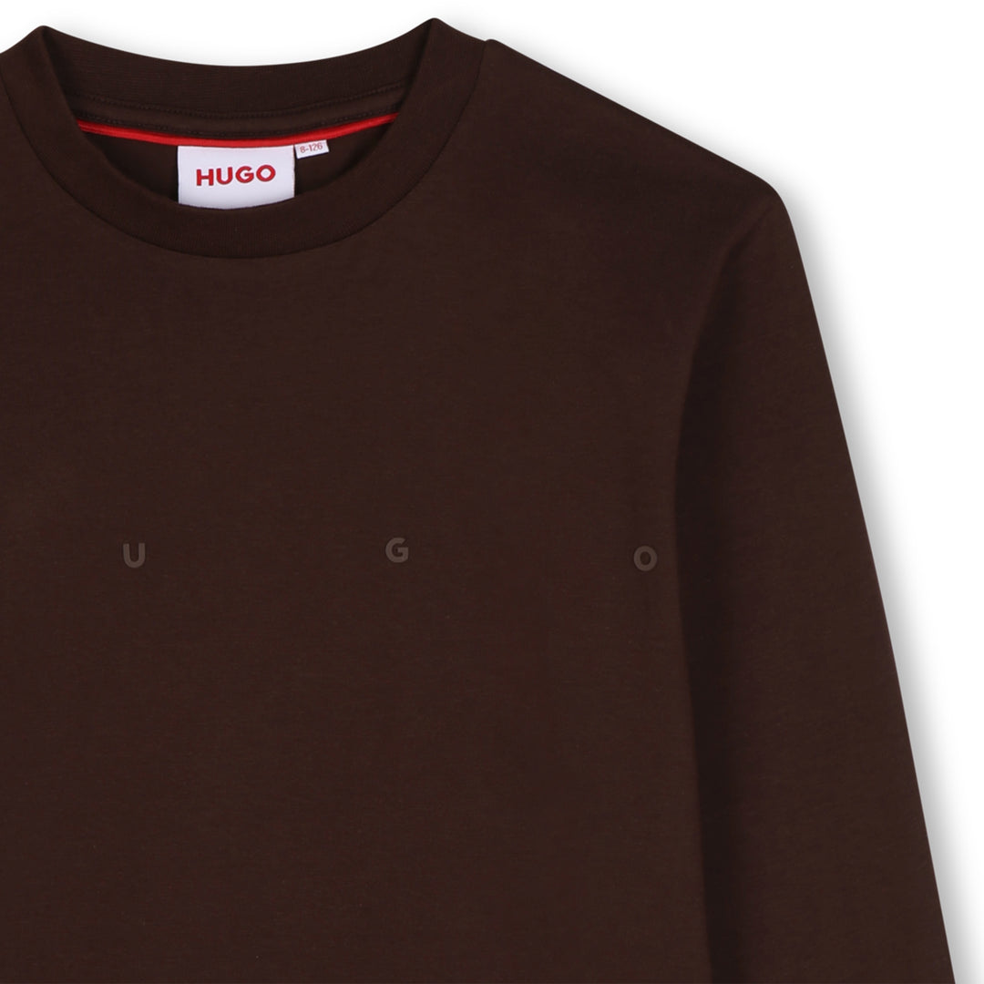 tee l/s rubber letter logo  - chicory coffee-33g