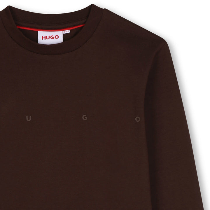 tee l/s rubber letter logo  - chicory coffee-33g