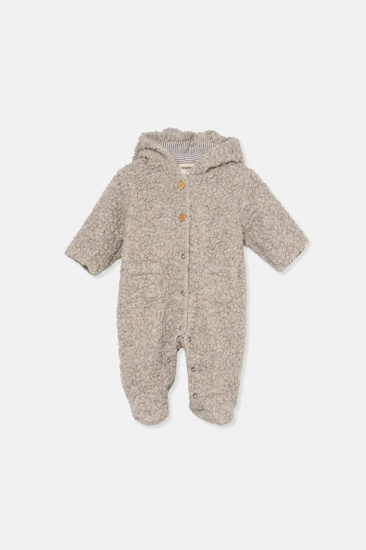 snowsuit sherpa - grey