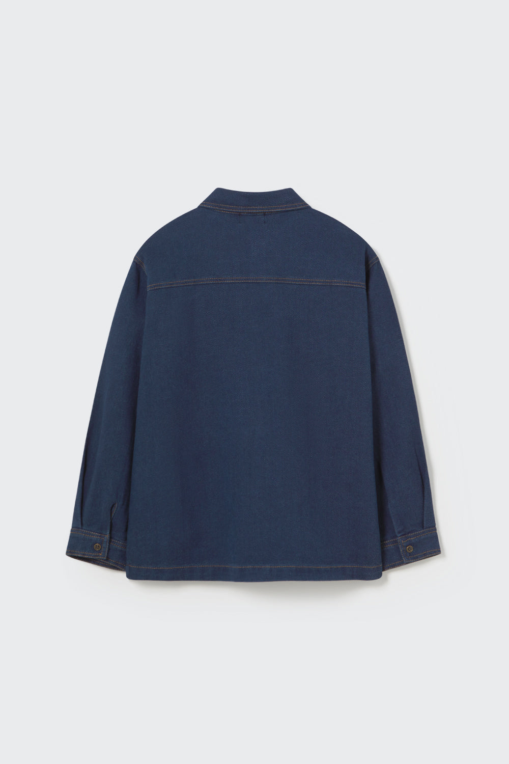 shirt l/s corduroy pocket - denim