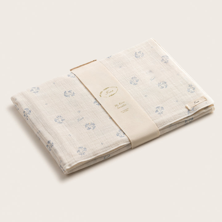 swaddle printed - bluet