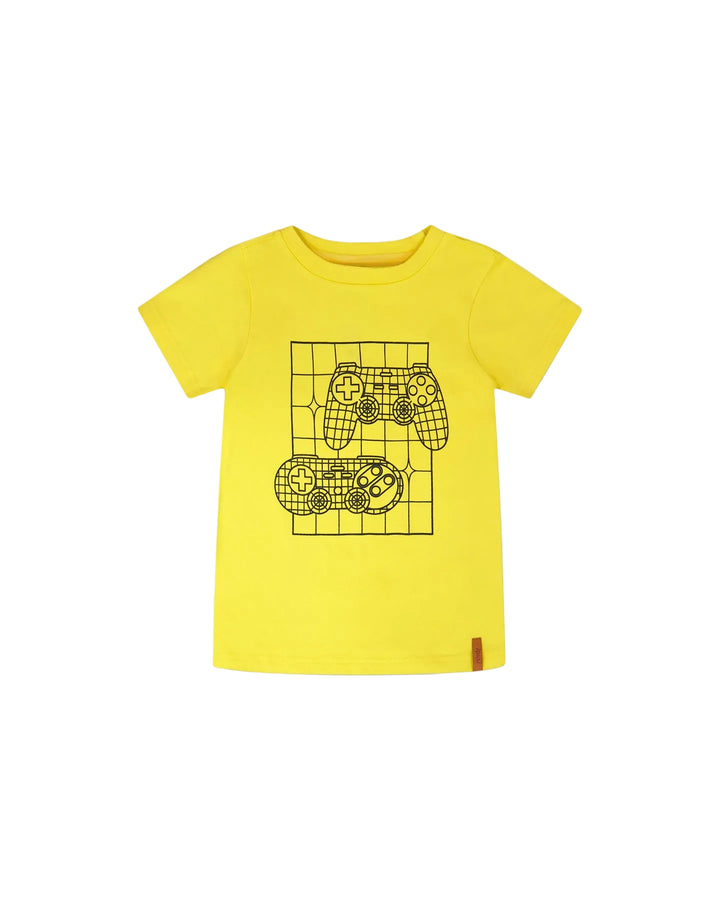 tee s/s gameboy graphic - prmrose yellow-02200