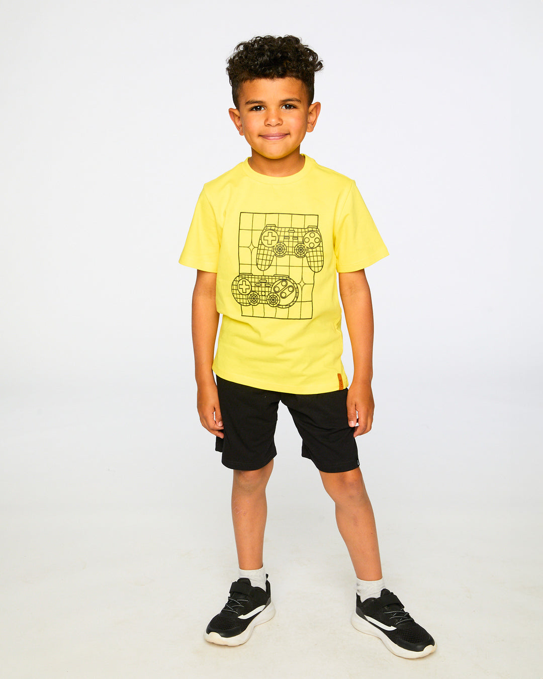tee s/s gameboy graphic - prmrose yellow-02200