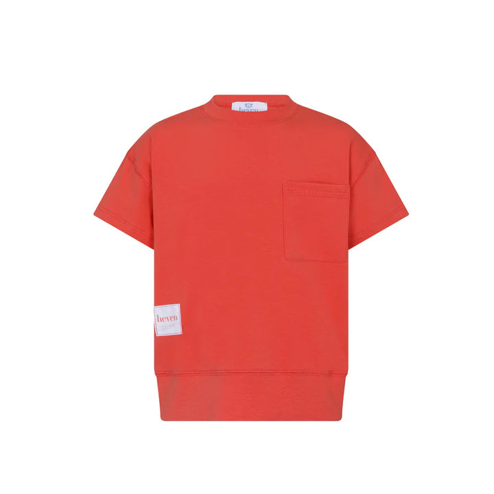 tee s/s pocket - orange