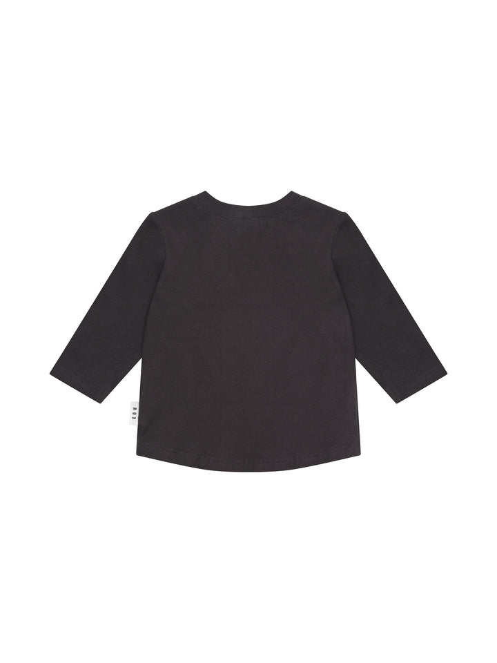 tee l/s teddy - soft black