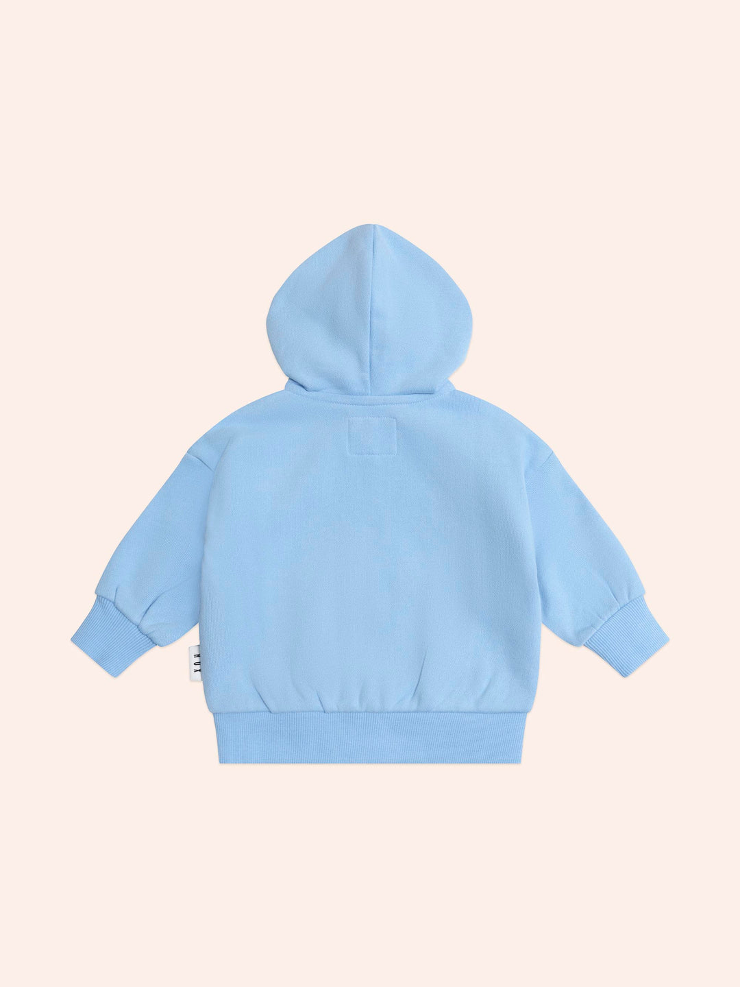 top l/s mini sherpa huxbear zip up hoodie - lake