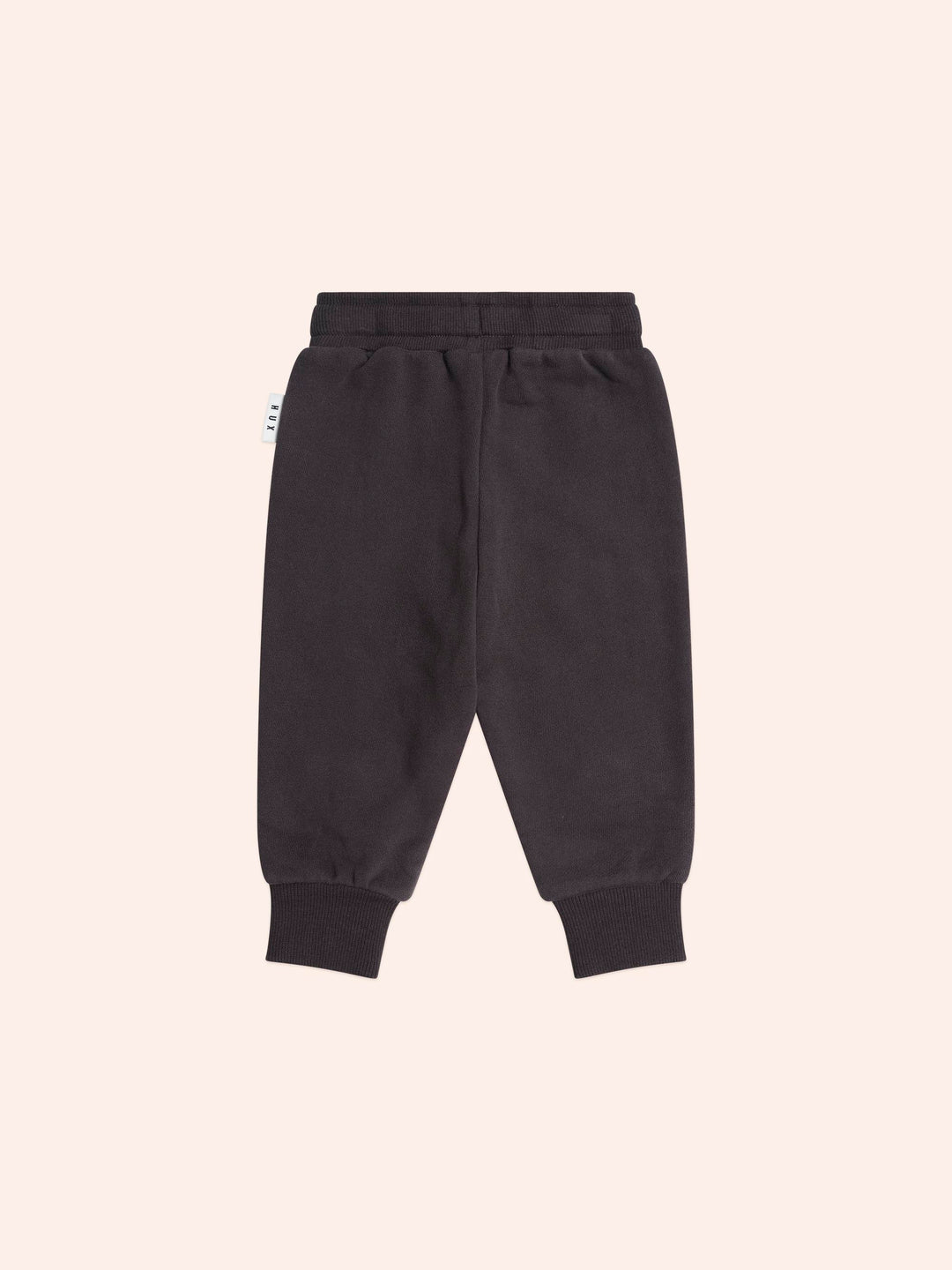 set outfit furry hux bear tee and sweatpants - soft black