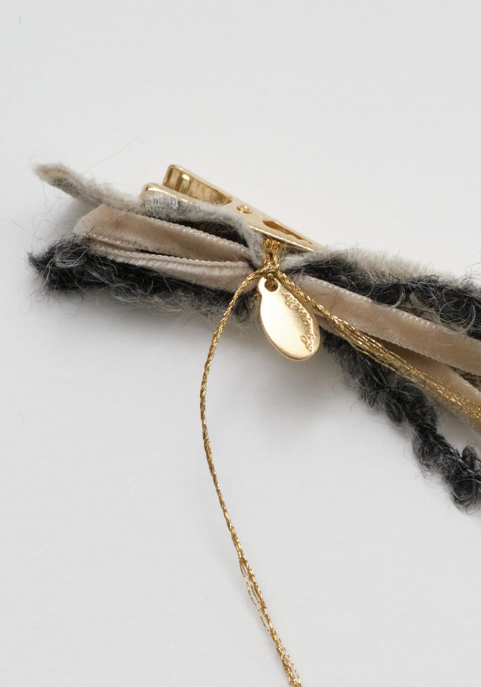 clip bibi fabrics - charcoal