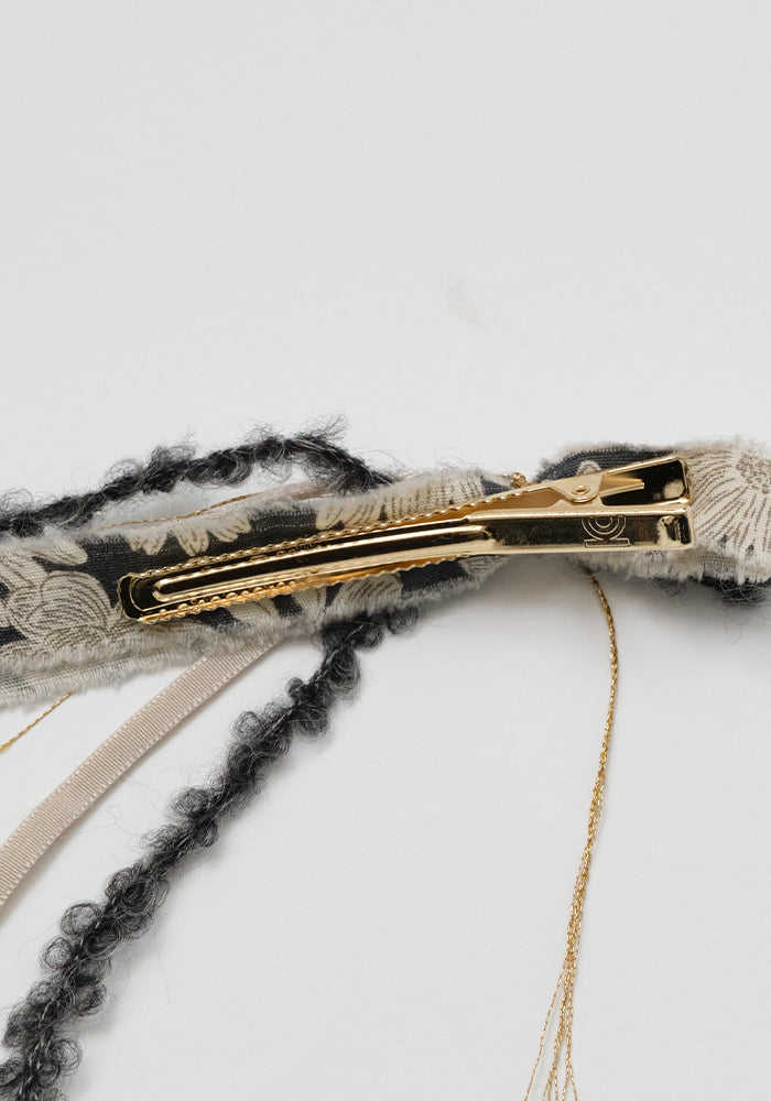 clip bibi fabrics - charcoal