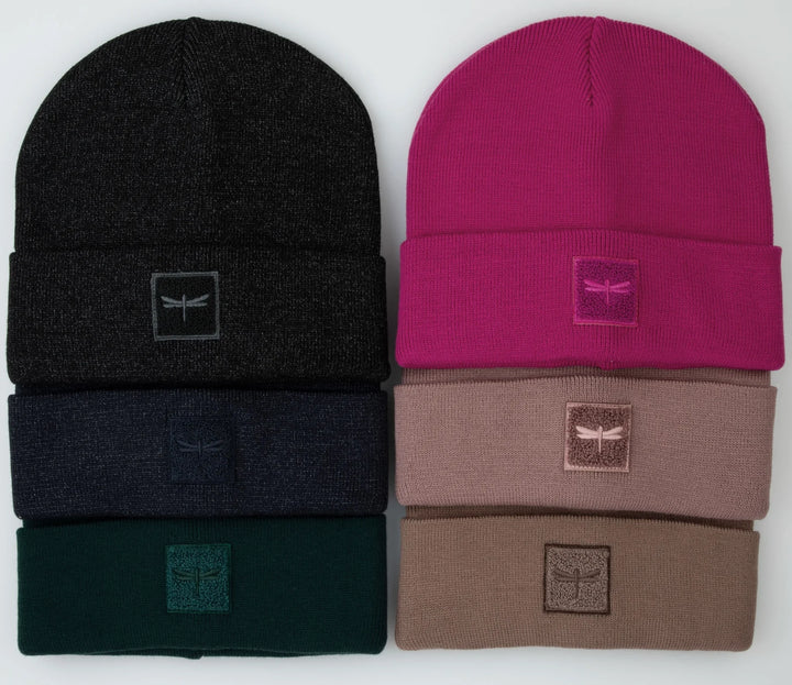 beanie the sherpa logo cuffed - deep emerald