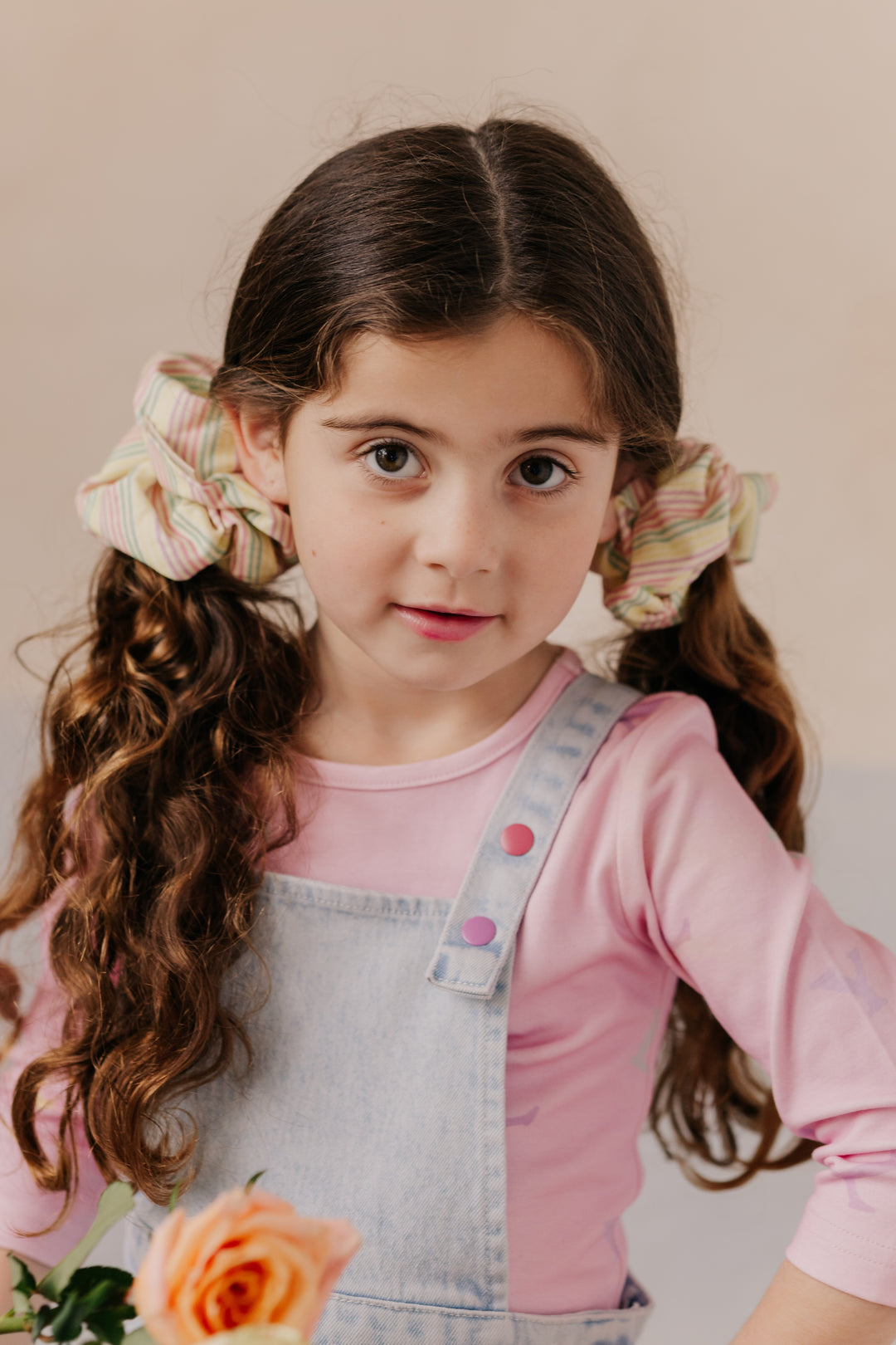 dress denim snaps pinafore jumper - light blue-86
