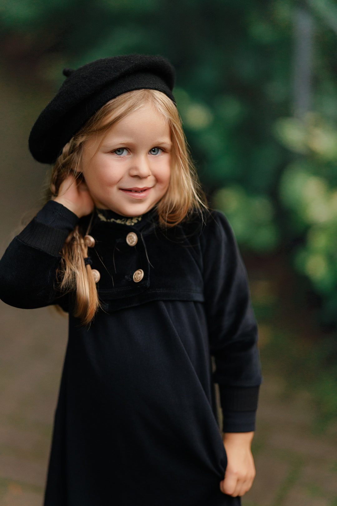 maxi dress ribbed tiered with velour crop wrap cardigan - black